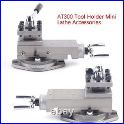 AT300 Quick Change Tool Post Assembly for Mini Lathe, Portable Metal Working Tool