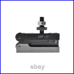 AXA 250-100 Piston Quick Change Tool Post Holder 6Pcs Set For Lathe 6 12