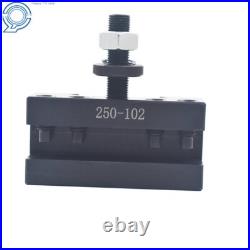 AXA 250-100 Piston Type Quick Change Tool Post Holder For Lathe 6- 12 6PC