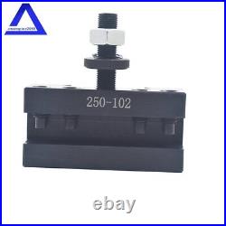 AXA 250-100 Piston Type Quick Change Tool Post Holder For Lathe 6- 12 6PC