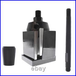 AXA 250-100 Quick Change Tool Post Holder Set Piston Type 6Pcs For Lathe 6 -12