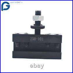 AXA 250-100 Set Piston Type Quick Change Tool Post Holder For Lathe 6- 12