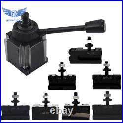 AXA 250-111 Wedge ToolPost Set For Lathe 6 12 Plus 2 Extra Tool Holder