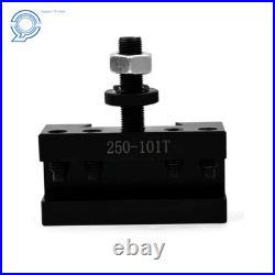 AXA 250-111 Wedge ToolPost Set For Lathe 6-12 Plus 2 Extra Tool Holder 8 pac