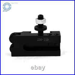 AXA 250-111 Wedge ToolPost Set For Lathe 6-12 Plus 2 Extra Tool Holder 8 pac