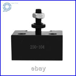 AXA 250-111 Wedge ToolPost Set For Lathe 6-12 Plus 2 Extra Tool Holder 8 pac