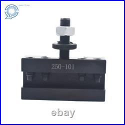 AXA 250-111 Wedge ToolPost Set For Lathe 6-12 Plus 2 Extra Tool Holder 8 pac