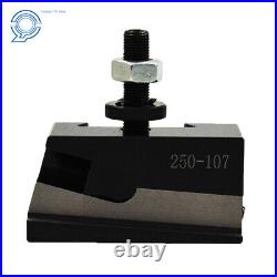 AXA 250-111 Wedge ToolPost Set For Lathe 6-12 Plus 2 Extra Tool Holder 8 pac