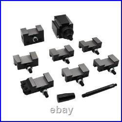 AXA Industrial Tools Wedge Type Quick Change Tool Post Set Compatible with La