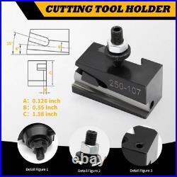 AXA Industrial Tools Wedge Type Quick Change Tool Post Set Compatible with La