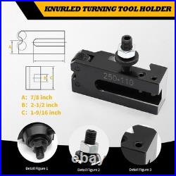 AXA Industrial Tools Wedge Type Quick Change Tool Post Set Compatible with La