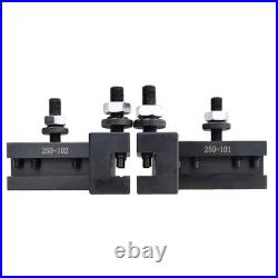 AXA Piston Type Quick Change Tool Post Set 250-100, Tool Post for Mini Lathe