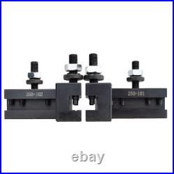 AXA Piston Type Quick Change Tool Post Set 250-100, Tool Post for Mini Lathe