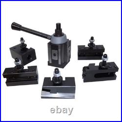 AXA Piston Type Quick Change Tool Post Set 250-100, Tool Post for Mini Lathe