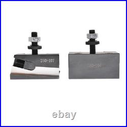 AXA Piston Type Quick Change Tool Post Set 250-100, Tool Post for Mini Lathe