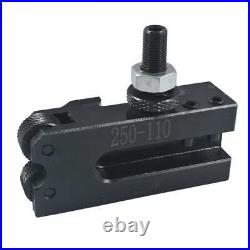 AXA Size 250-100 Set Piston Type Quick Change Tool Post Set For Lathe 6- 12