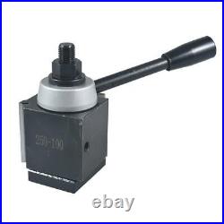 AXA Size 250-100 Set Piston Type Quick Change Tool Post Set For Lathe 6- 12