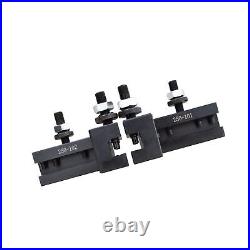 AXA Wedge Type Quick Change Tool Post Set 250-111, Tool Post for Mini Lathe S