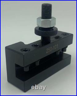 AXA Wedge Type Quick Change Tool Post Set for Mini Lathe 6-12 Swing Steel Mater