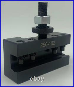 AXA Wedge Type Quick Change Tool Post Set for Mini Lathe 6-12 Swing Steel Mater