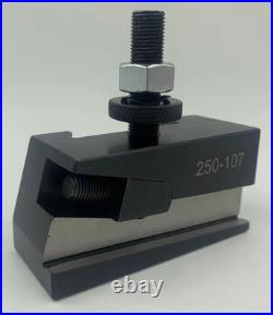 AXA Wedge Type Quick Change Tool Post Set for Mini Lathe 6-12 Swing Steel Mater