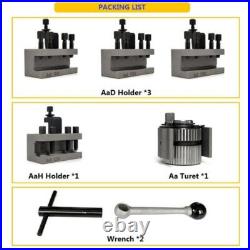 Aa Size Quick Change Tool Post Holder for Lathe Mini Multifix Lathe Tool Post