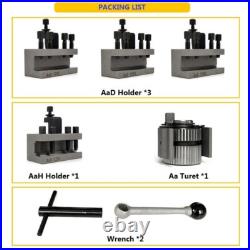 Aa Size Quick Change Tool Post Holder for Mini Lathe Multifix Lathe Tool Post