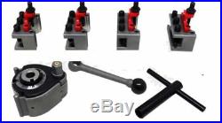 Ab 40 Position Quick Change Tool Post with 6 PCS AbD1665 for Lathe 5.1 to 11