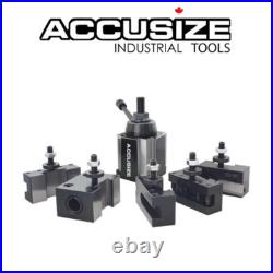Accusize #0251-0222 6Pc Quick Change tool Post Set BXA 10-15