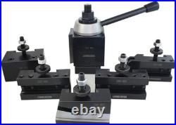 Accusize #0251-0400 Quick Change Tool Post Set BXA 6Pc for 14-20 Lathe USA Styl