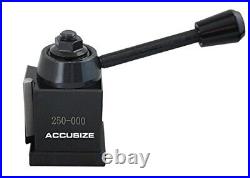 Accusize Industrial Tools Oxa Wedge Type Quick Change Tool Post for Lathe Swi