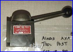 Aloris AXA QUick Change Tool Post & Holder used with Emco Maximat V10-P Lathe K15U
