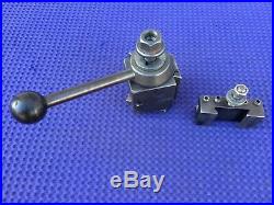 Aloris AXA Quick Change Tool Post With Aloris AXA 1 Tool Holder
