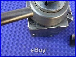Aloris AXA Quick Change Tool Post With Aloris AXA 1 Tool Holder