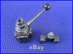 Aloris AXA Quick Change Tool Post With Aloris AXA 1 Tool Holder