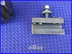 Aloris AXA Quick Change Tool Post With Aloris AXA 1 Tool Holder