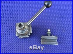 Aloris AXA Quick Change Tool Post With Aloris AXA 1 Tool Holder