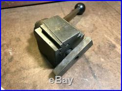 Aloris AXA Quick Change Tool Post with (4) Tool Holders AXA1 & AXA2 MADE IN USA