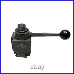 Aloris CA Lathe Quick Change Tool Post + 6 Tool Holders CA-1 CA-2 C2