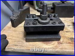 Aloris CA Quick Change Lathe Tool Post 7 pc Holder Set