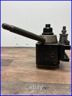 Aloris CA Quick Change Tool Post & 1 Holder
