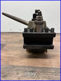 Aloris CA Quick Change Tool Post & 1 Holder