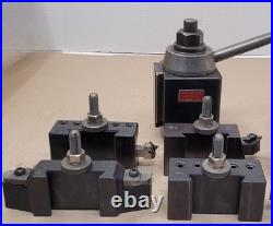 Aloris CA Quick Change Tool Post 5 Piece Set