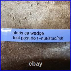 Aloris CA Wedge Style Quick Change Lathe Tool Post Bare