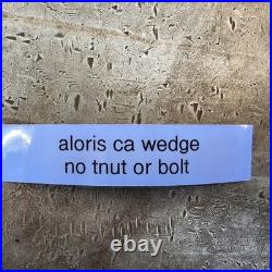 Aloris CA Wedge Style Quick Change Lathe Tool Post Bare No T-Nut or Stud