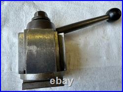 Aloris CXA Lathe Quick Change Tool Post, 13 to 18 Swing