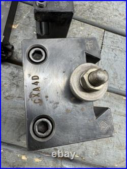 Aloris CXA Quick Change Lathe Tool Post 5pc Holder Set #3-BS