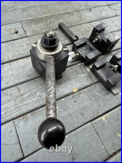 Aloris CXA Quick Change Lathe Tool Post 5pc Holder Set #3-BS