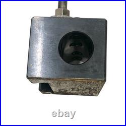 Aloris CXA Quick Change Lathe Tool Post Wedge Style With 6 Tool Holders