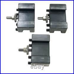 Aloris CXA Quick Change Lathe Tool Post Wedge Style With 6 Tool Holders